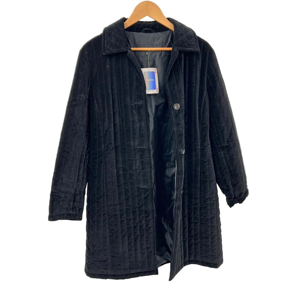 Utex Quilted Velour Coat